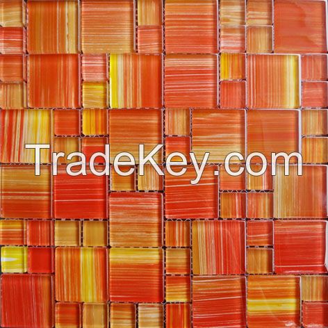 Colorful Glass Mosaic Special Design PFA01