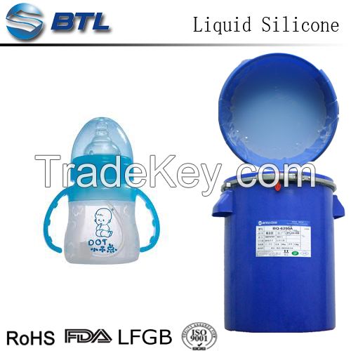 HTV addition platinum food grade liquid silicone rubber for baby nipple