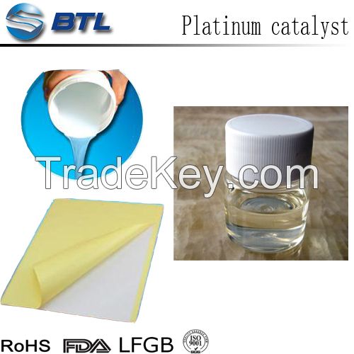 Platinum catalyst for liquid silicone rubber