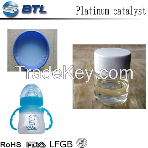 Platinum catalyst for liquid silicone rubber