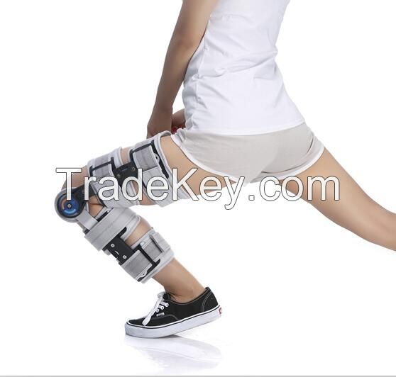 Medical adjustable knee joint brace orthosis for Patella fracture Knee