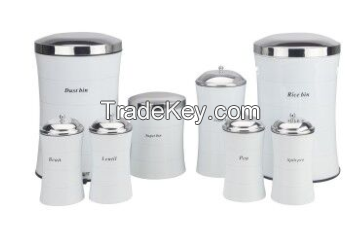 8pcs kitchen canister food storage for Iran market