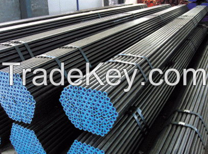 Seamless steel tube for petroleum cracking