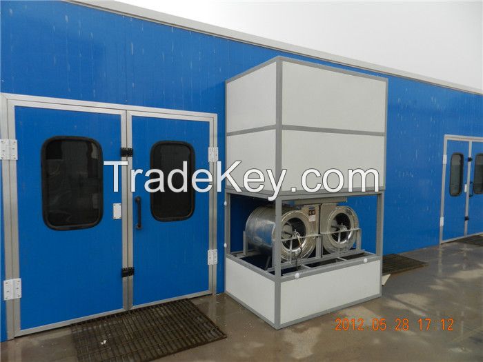 D Oriental DOT-C2 Car Spray baking Booth Outside Size (mm) LÃWÃH: 7350x5350x3470