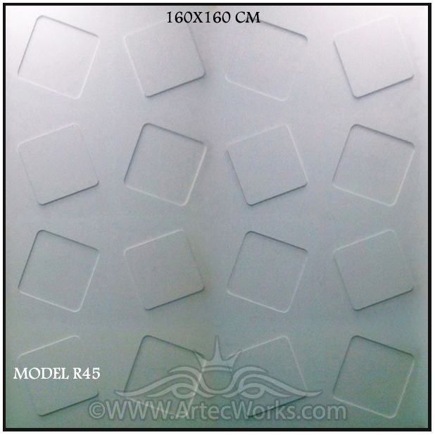 3d wall panel R45 from Artec