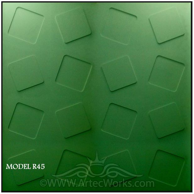 3d wall panel R45 from Artec