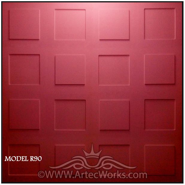 3d MDF wall panel from Artec