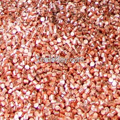 copper meters, copper granules, copper shot