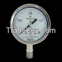 Stainless steel pressure gauge