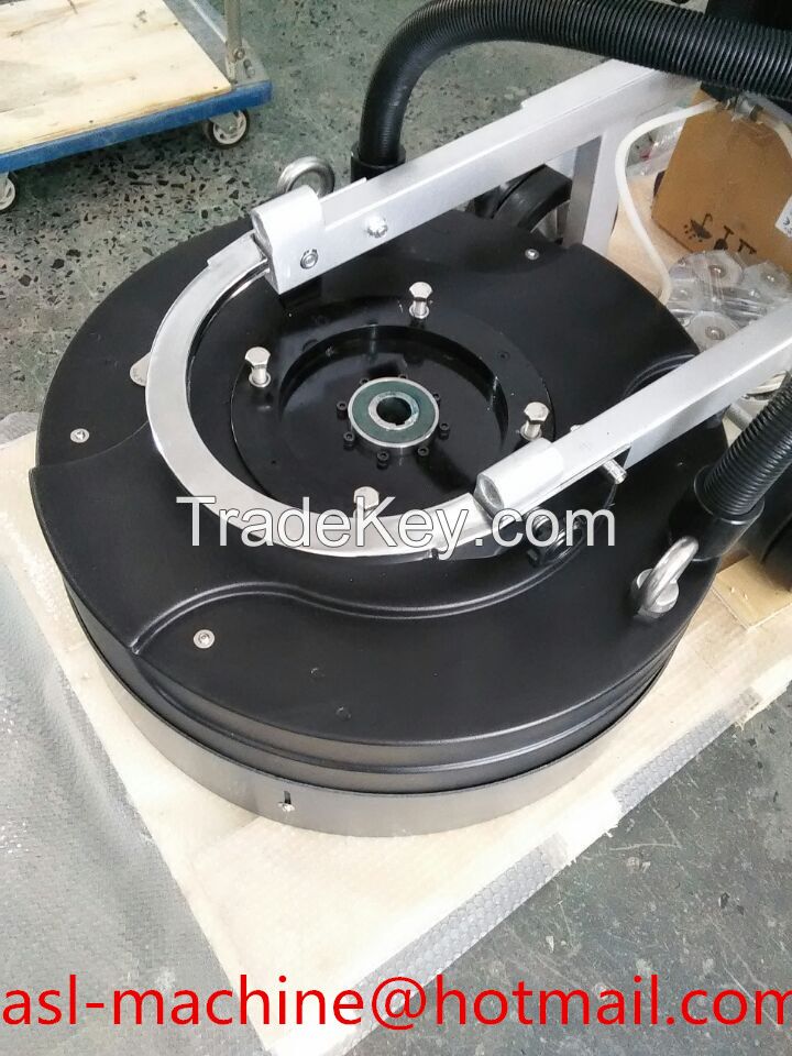 Concrete floor polishing machine VS Floor Grinding Machine(9 heads machine)