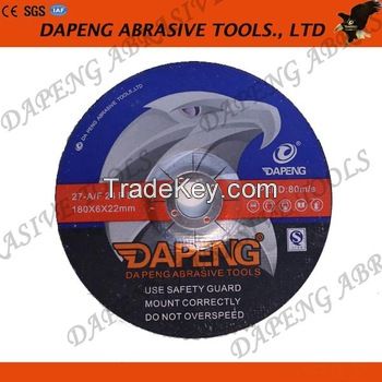 T27 4 to 9 sizes Resin Bond abrasive grinding wheel for metal/steel/stainless steel