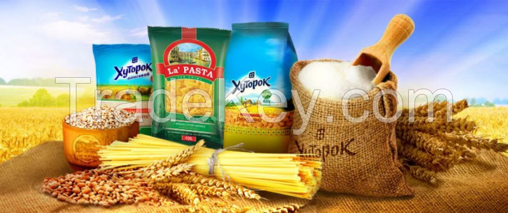 Wheat flour, cereals, pasta