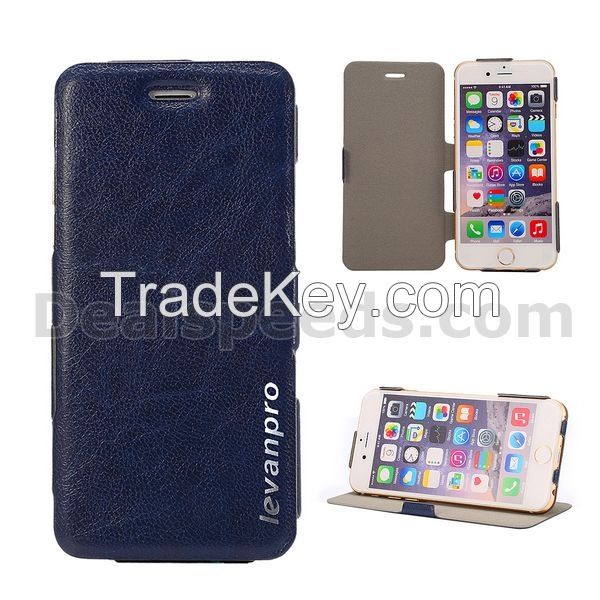 Levanpro Ultra-Thin Flip leather case with Kickstand Case for iPhone 6