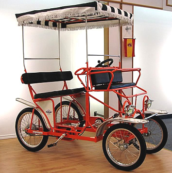 Four Wheel Quadricycle Bike