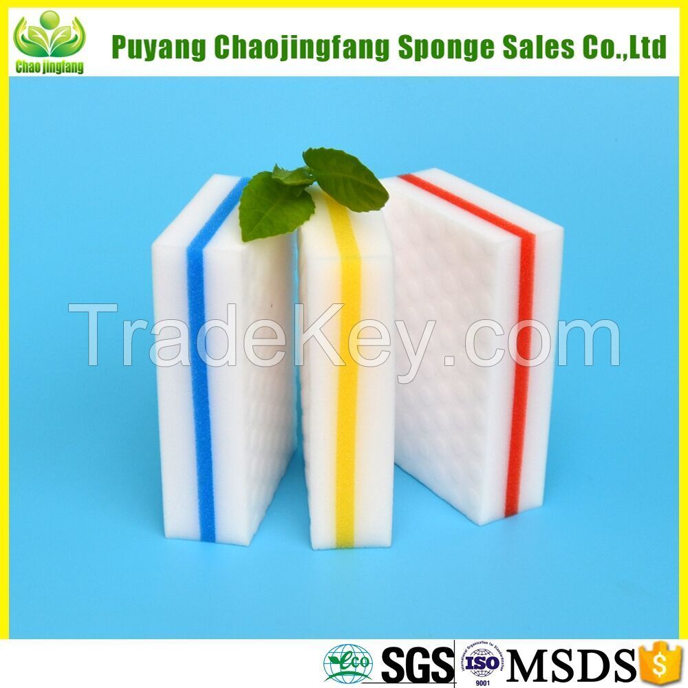 Ecofriendly Cleaning Melamine foam sponge magic eraser nano sponge