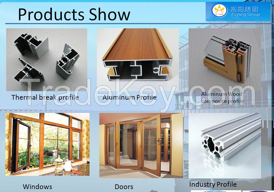 aluminum profiles for windows and doors 