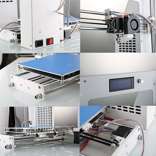 Over 10 Materials for Updated JGAURORA Metal Frame New Genaration A-3 3d Printer Rapid Printing Impresora 3d