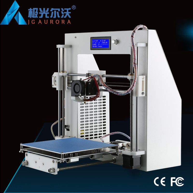 Over 10 Materials for Updated JGAURORA Metal Frame New Genaration A-3 3d Printer Rapid Printing Impresora 3d