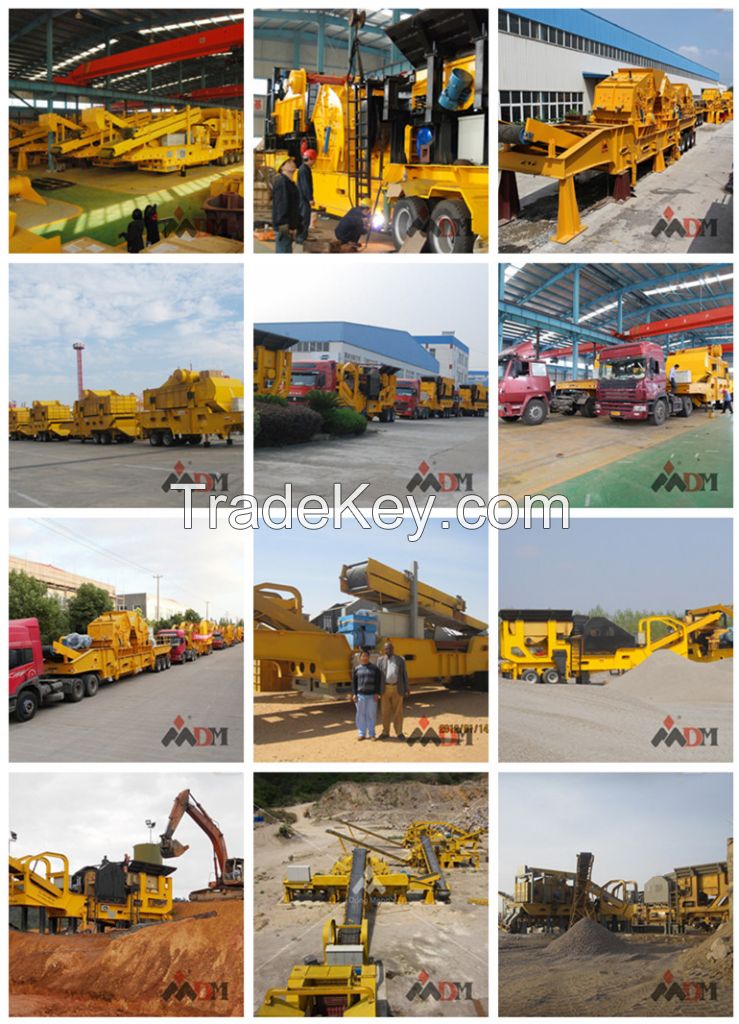 shanghai dongmeng stone crusher mobile crusher plant