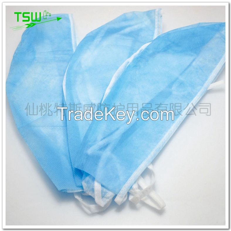 Nonwoven doctor Surgeon cap with ties