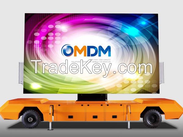 OUTDOOR ADVERTISING MOBILE LED TRAILER EF16