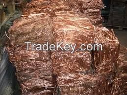 Bare bright copper scrap wire- milberry