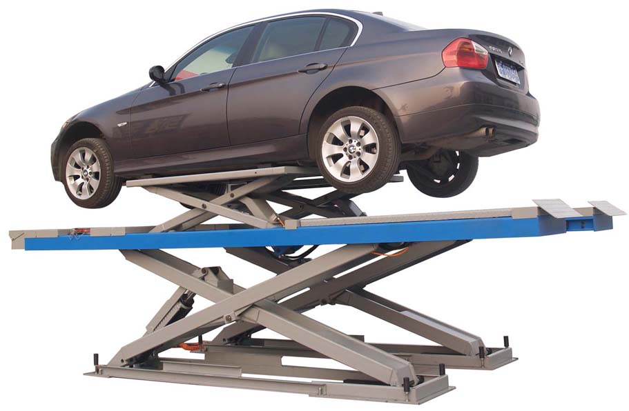 automotive wheel alignment scissor lift