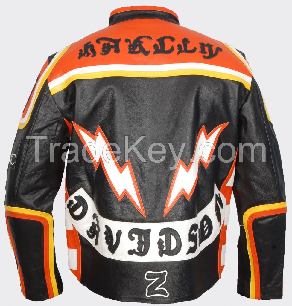 HD Marlboro Man Real Leather Jacket - All Sizes