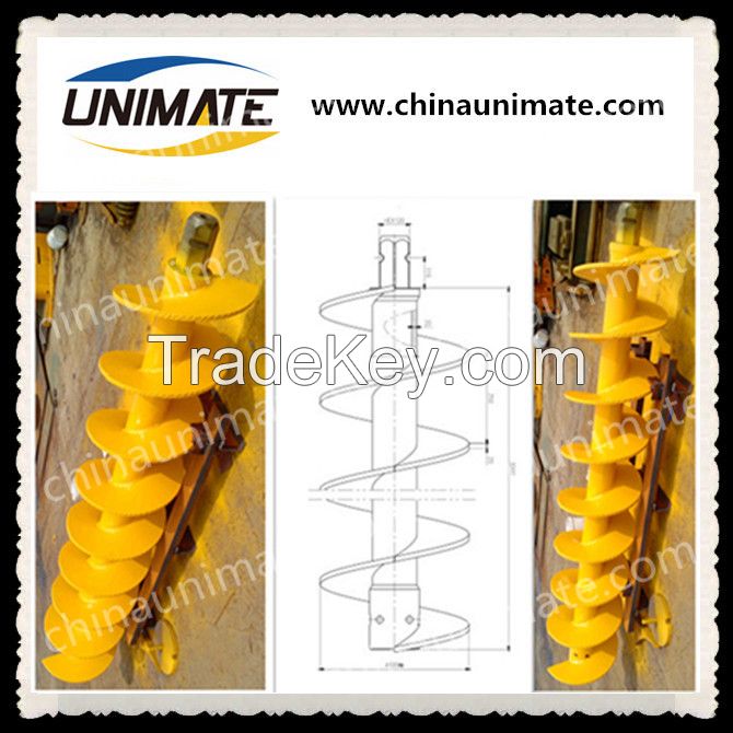 Manufacturer rotary drill CFA auger drilling CFA auger bucket drill rock auger buckets