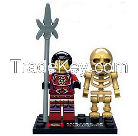 2015 New Arrival SY282 8Pcs Ninjago 8 skeleton Kai Jay Ninja Minifigur