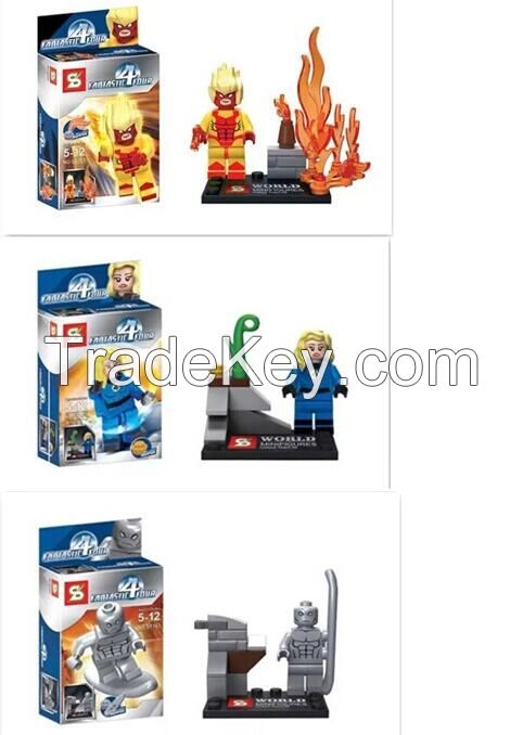 kids toys minifigure sy167 marvel action figure super hero legoe brick