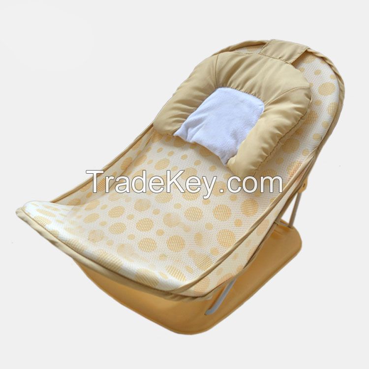 Safe foldable baby shower chair