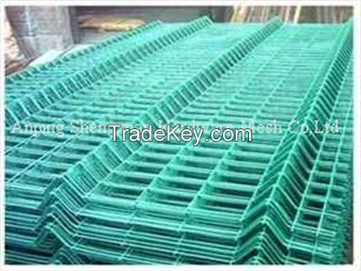 3D Welded Fence// Triangle Bends Fencing//PVC coated Triangle Protection Fence