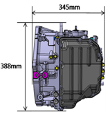 6 speed automatic transmission for car