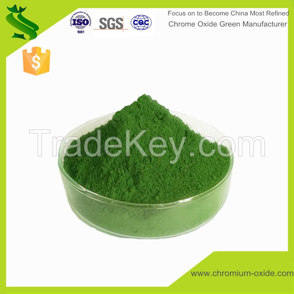 Metallurgy alloy grade chrome oxide green