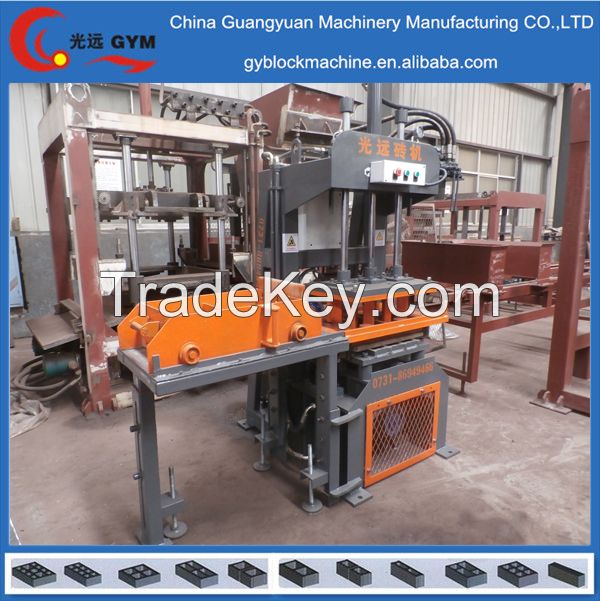 low invest small paving block machine manual hydraulic concrete brick making machine