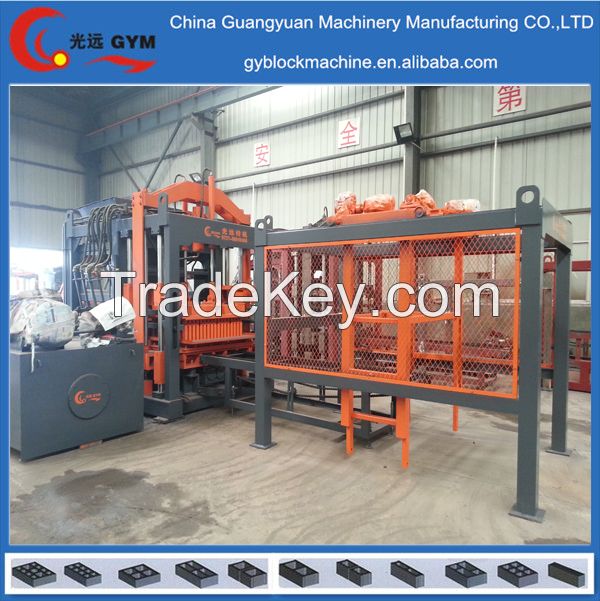 automatic production machinery hollow block machine cement earth block making machine