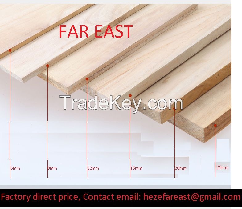 wood breaking board / paulownia wood boards