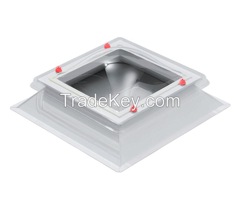 Flat roof skylights