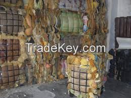 High quality 100% dry PU foam scrap manufacturer