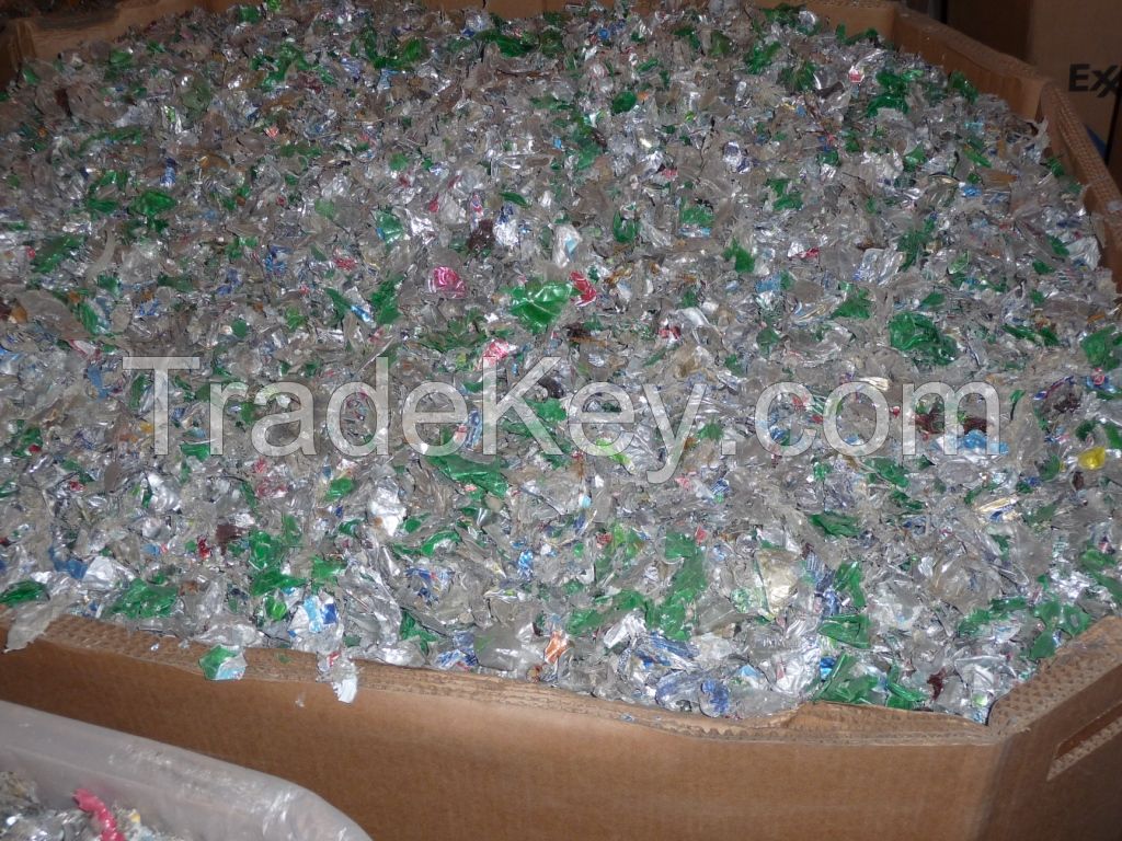 Aluminum Cans and PET Bottles Scrap