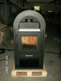 wood burning stove