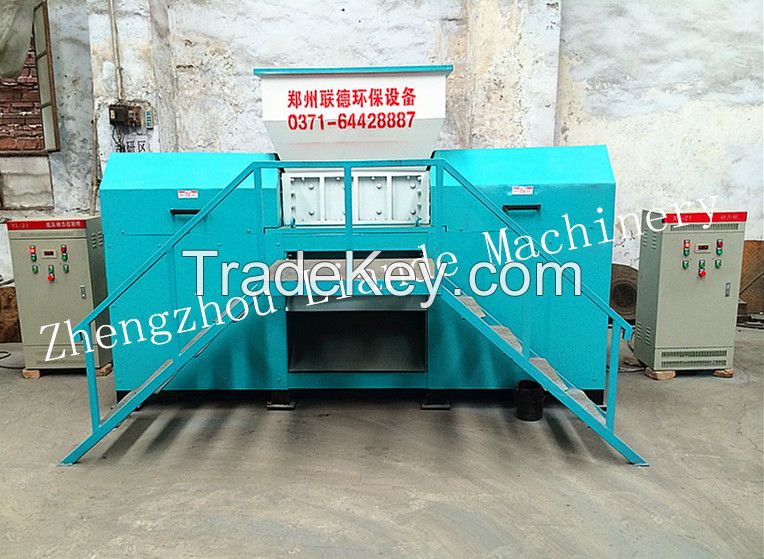 High efficiency paint bucket shredding machine h