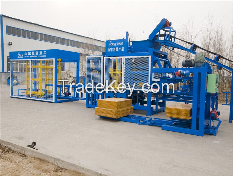 Automatic Hydraulic Cement Concrete Solid Paving Brick and Hollow Brick Block Making Machine