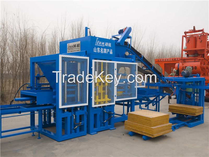 Automatic Hydraulic Cement Concrete Solid Paving Brick and Hollow Brick Block Making Machine