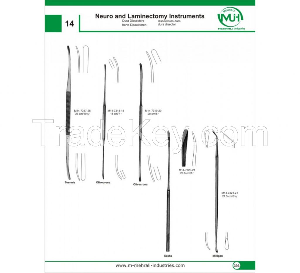 Neuro and Laminectomy instrument