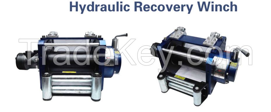 hydraulic recovery winch