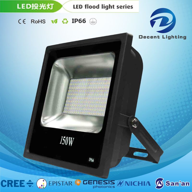 10W-200W LED Flood Light Lamp Outdoor Garden Slim Waterproof Aluminum Alloy Light IP65 85-265V