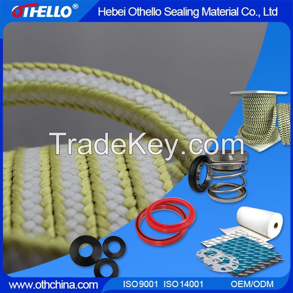 Aramid/Kevlar Gland Packing Braided with PTFE