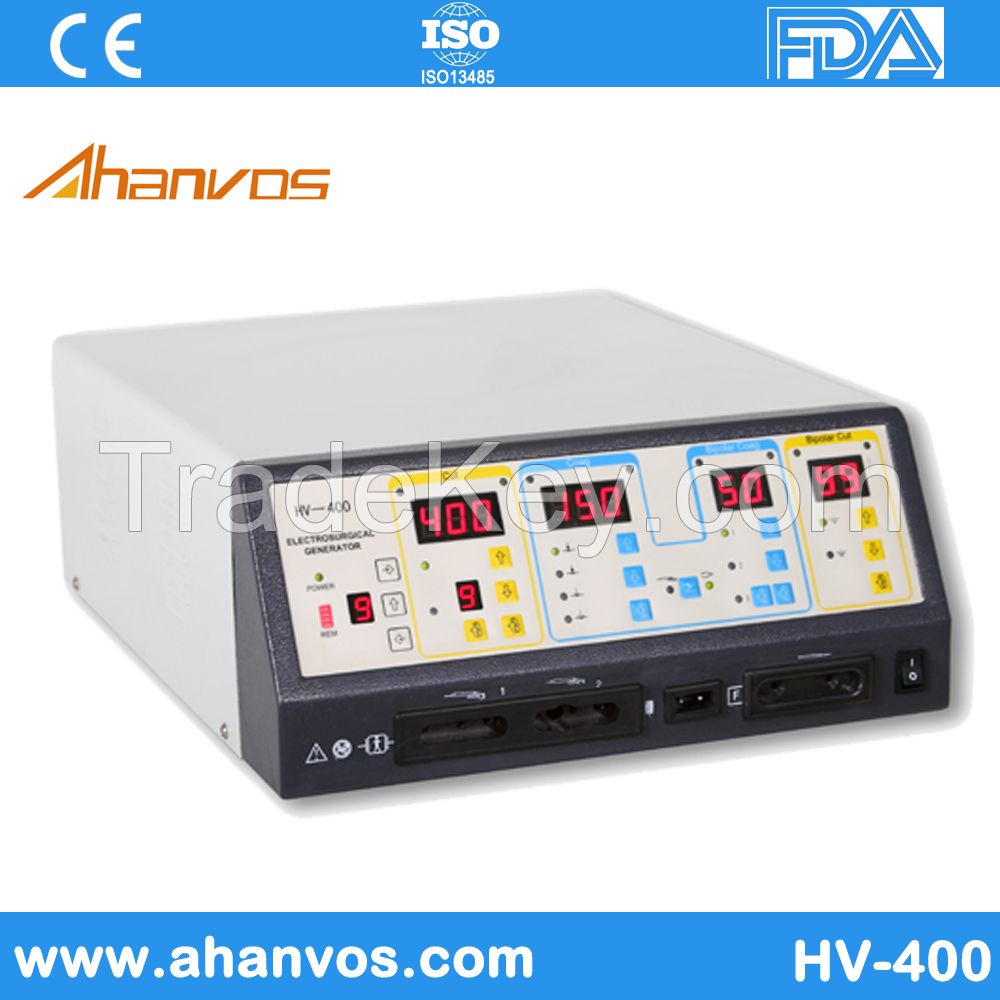 Portable bipolar electrosurgical HV-400 with high quality and popularity for sale